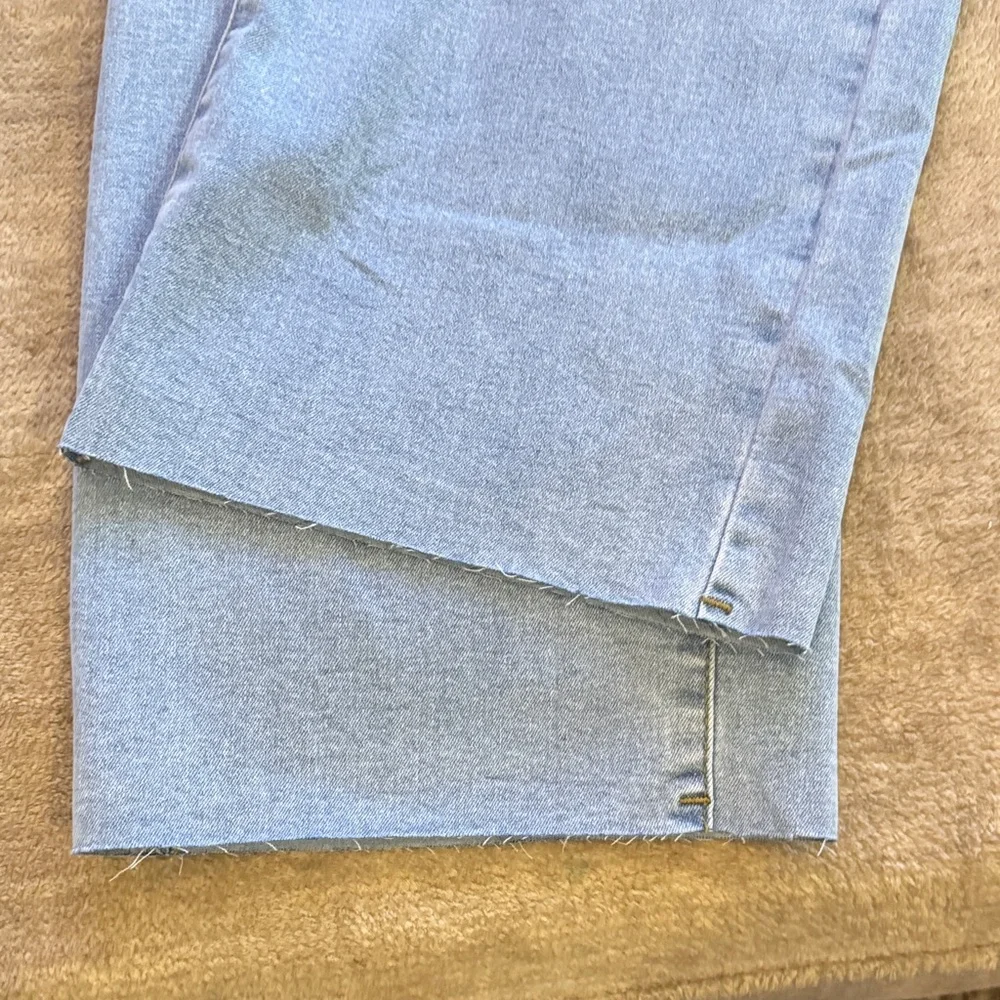 KDF Women's Straight Leg Jeans in Light Blue - Picture 4 of 6